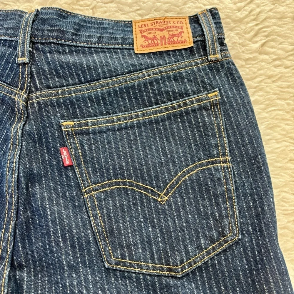 Levi's Men's Striped Blue Jeans size W29 L30
